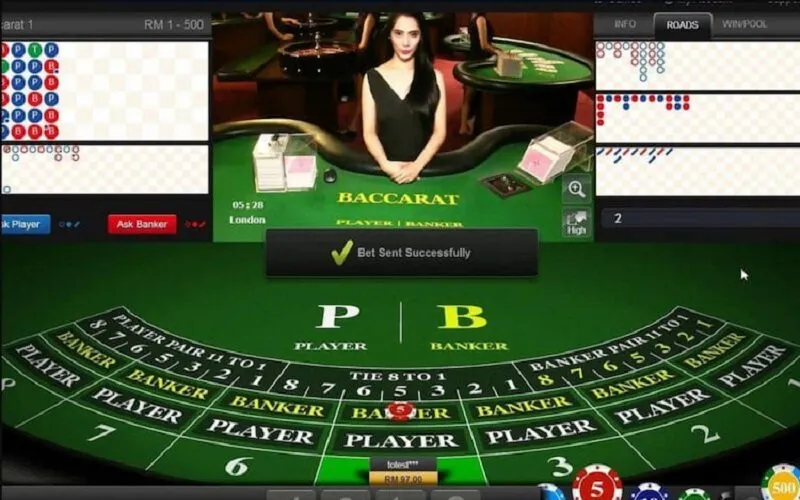 4 bước chơi Baccarat trực tuyến