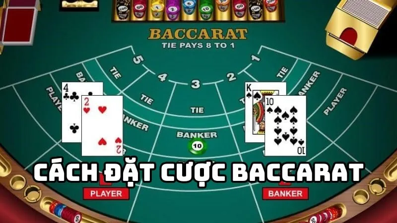 3 cửa cược trong game Baccarat