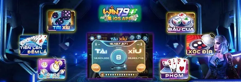 Kho trò chơi tại cổng game rất đặc sắc